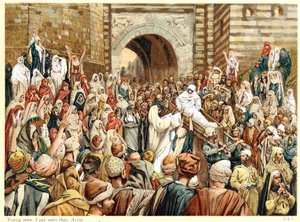 Jeesus kasvattaa lesken poikaa Nainissa vuonna 1890
