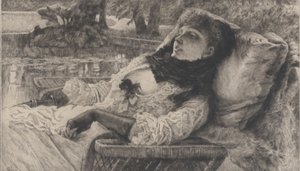 Kesäilta, 1881. tekijältä James Tissot