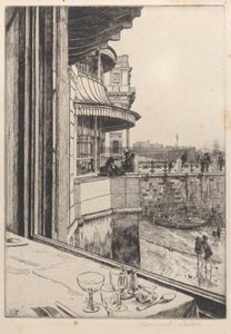 Trafalgar Tavern, Greenwich, 1878. tekijältä James Tissot