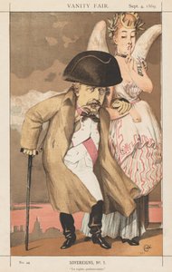 Vanity Fair: Sovereigns, nro 1 "Parlamentaarinen järjestelmä" tekijältä James Tissot