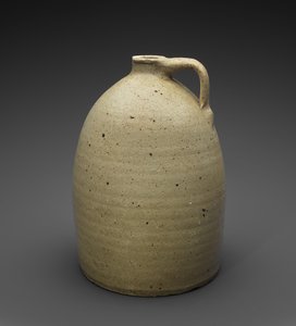 Kannu, c. 1873-1900 (alkalilasitettu kivitavara) tekijältä James W. Haden