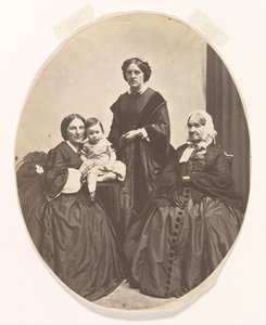 Neljä sukupolvea, n. 1860.