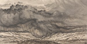 Snowdon, lähestyvä myrsky tekijältä James Ward
