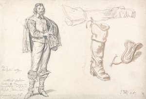 Tutkimuksia Anthony van Dyckin Arthur Goodwinin muotokuvan mukaan tekijältä James Ward