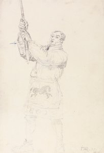 Tutkimus Draymanista (Study for "Sides - all") tekijältä James Ward