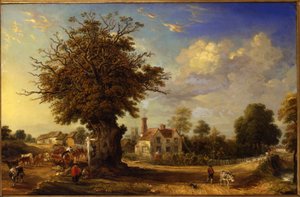 Yeldham Oak Great Yeldhamissa, Essexissä, 1833
