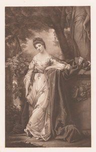 Muotokuva Frances Abington-Barton ja Thalia