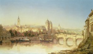 Näkymä Heidelbergiin, 1873