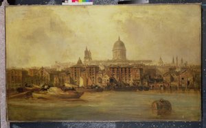 Thames lähellä Blackfriaria tekijältä James Webb