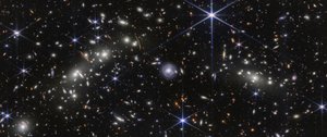 Luotien rykelmä (NIRCam-kuva) tekijältä James Webb Space Telescope (NASA)