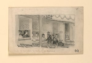 Teatterin sisustus tekijältä James Wells Champney