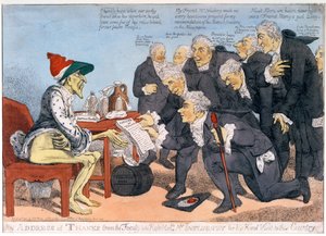 Tiedekunnan kiitospuhe oikealle. Mr. Influenzy ystävällisestä vierailustaan maassa, 1803 tekijältä James West