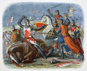 Simon de Montfortin kuolema, Eveshamin taistelu, Worcestershire, 1265 1864.