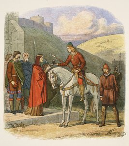 Edward murhattiin Corfessa 18. maaliskuuta 978 A Chronicle of England eKr. 55–1485, pub. Lontoo, 1863 tekijältä James William Edmund Doyle