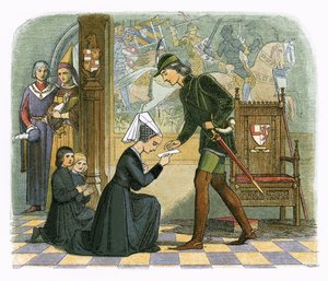 Kuningas Edward IV ja rouva Elizabeth Gray