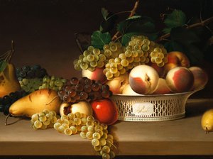 Hedelmä kiinalaisessa korissa, 1822