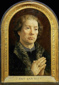 Carondelet-diptyykki: Jean Carondelet ... tekijältä Jan (c.1472 c.1533) Gossaert