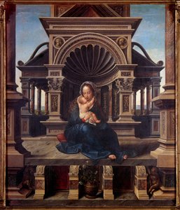 Jan Gossaert dit mabusen maalaus Leuvenin neitsyt (1478-1536)