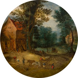 Flanderin maisema, n. 1588-1625 (öljy paneelille)