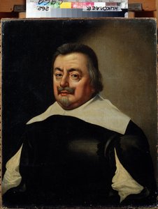 Muotokuva miehestä, jolla on kirkas. (Muotokuva miehestä, jolla on kirkas). Jan Anthonisz van Ravesteynin (1572-1657) maalaus. 1600-luvun hollantilaista taidetta. Alueellinen W. Wereshchaginin taidemuseo, Mykolaiv, Ukraina tekijältä Jan Anthonisz. van Ravesteyn