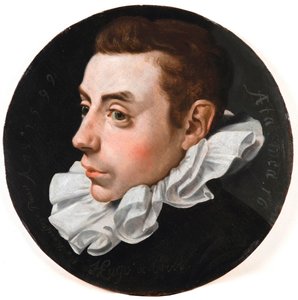 ""Hugo Grotiuksen muotokuva 16-vuotiaana"" (Huig de Groot tai Hugo de Groot