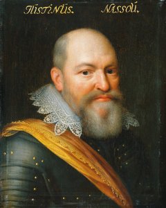 Muotokuva Justinus van Nassausta, prinssi William I:n ja Eva Elinxin aviottomasta pojasta