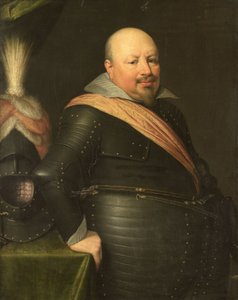 Nicolaas Schmelzingin (1561-1629) muotokuva tekijältä Jan Antonisz van Ravesteyn (workshop of)