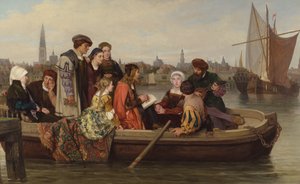 Huonekalut ja erilaiset esineet 1100- ja 1300-luvuilta tekijältä Jan Antoon Neuhuys