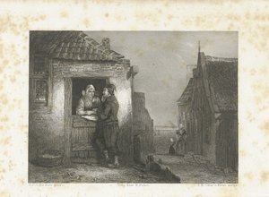 Volendam pariskunta tekijältä Jan Baptist Tetar van Elven