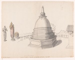 Singalese stupa te Moegerikalle tekijältä Jan Brandes