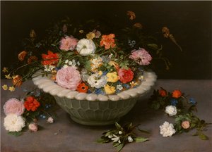 Kukkamaljakko, 1615. tekijältä Jan Brueghel the Elder