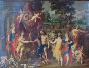 Allegoria hyveellisestä elämästä tekijältä Jan Brueghel the Younger