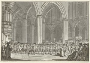 Pro Patria -seura uudessa kirkossa, 1786 tekijältä Jan Bulthuis (signed by artist)