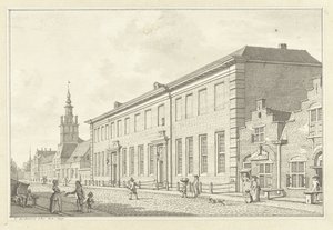 Dolhuis, Gasthuis ja Oudevrouwenhuis Rotterdamissa tekijältä Jan Bulthuis