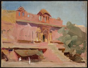 Jaipur - rakennuksia. Intian-matkalta tekijältä Jan Ciągliński