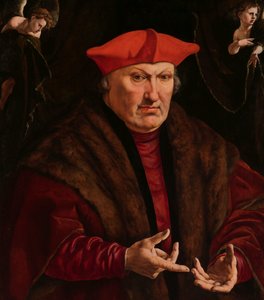 Erard de la Marckin muotokuva Portretti van Erard de la Marck tekijältä Jan Cornelisz Vermeyen