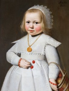 Muotokuva kaksivuotiaasta tytöstä, 1636 tekijältä Jan Cornelisz. van Loenen
