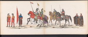 Leidenin opiskelijoiden naamiaiset, 1865 (levy 2) Leidenin opiskelijakunnan jäsenten pukukulkue 6. kesäkuuta 1865 Leidsche Hoogeschoolin 290-vuotisjuhlan kunniaksi.