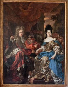 Saksa: Doppelbildnis Johann Wilhelm von der Pfalz und Anna Maria Luisa de