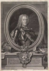 Prinssi Michal Fryderyk Czartoryskin muotokuva 1696-1775, 1700-luvun puoliväli.