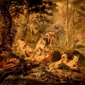 Fox Hunt (guassi mustan liidun päällä)