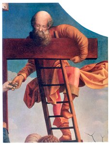Laskeutuminen ristiltä yksityiskohta, c1520 tekijältä Jan Gossaert