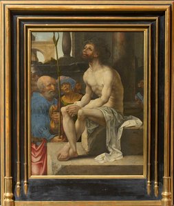 Kristuksen pilkkaaminen, 1527. tekijältä Jan Gossaert