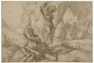 Hercules en Cacus tekijältä Jan Gossart