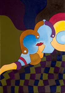 Alone Together, 2007 (öljy kankaalle)