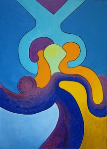 Chamberlainilla on erittäin huonoja uutisia kuningattarelle, 2009 (öljy kankaalle) tekijältä Jan Groneberg