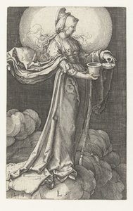 Maria Magdaleena kävelemässä tekijältä Jan Harmensz. Muller (manner of)