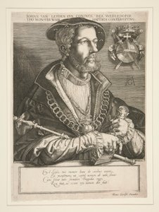 Jan Beuckelszoon (Jan van Leyden) tekijältä Jan Harmensz. Muller