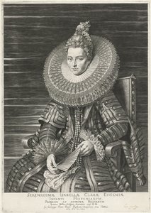 Muotokuva Isabella Clara Eugeniasta, Espanjan lapsesta