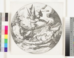 Kuivan maan ja merten luominen, n. 1589